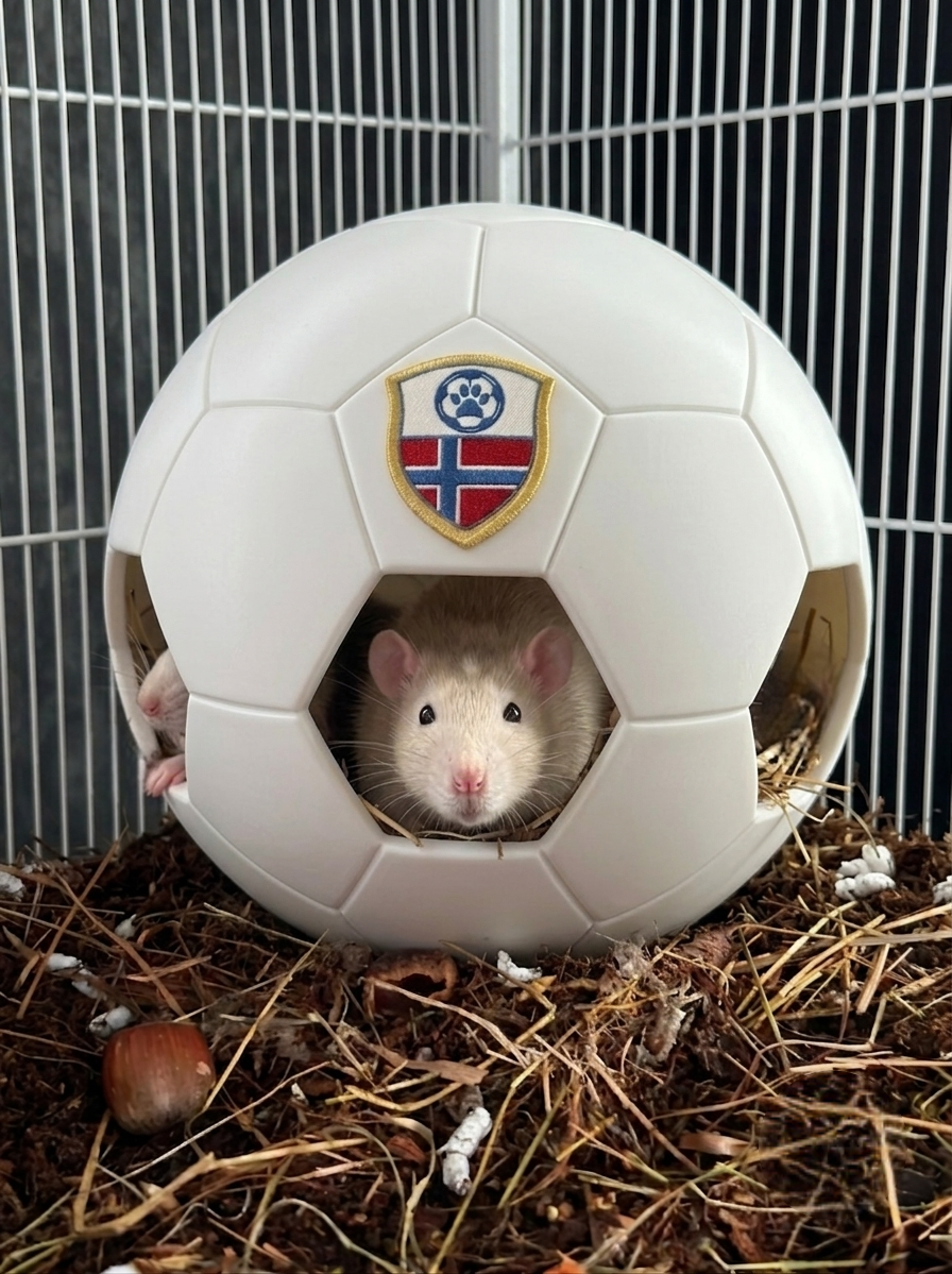 World Cup Football Fan Small Pet House – Custom Team Edition